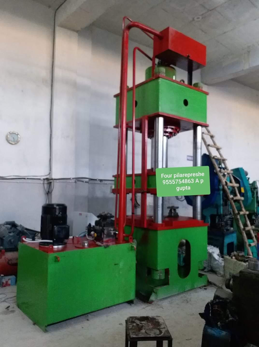 Four Pilar press machine 400 tan